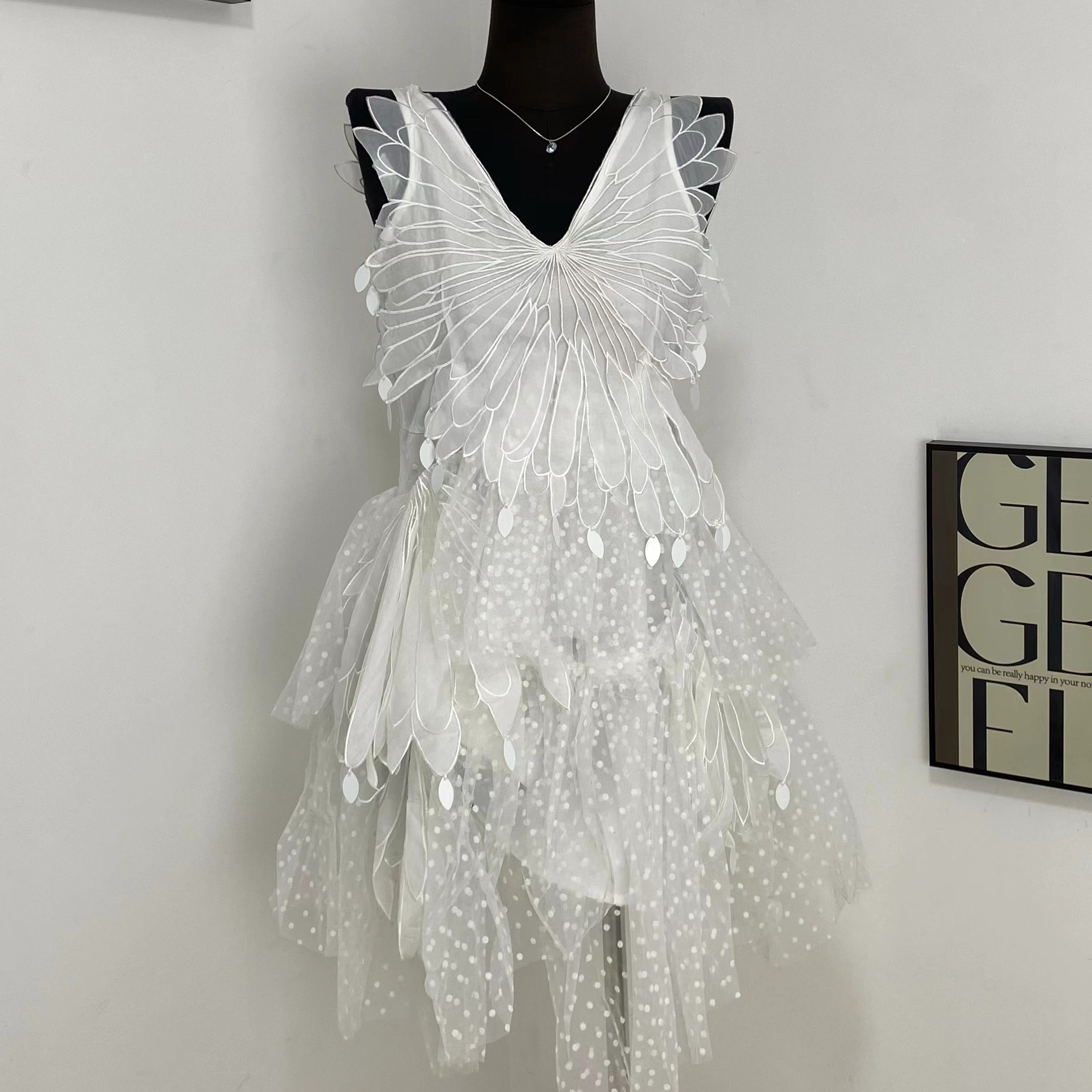 Niche Design Irregular Dress