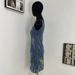 3D Embroidered Sun Dress