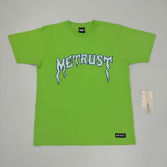 Wave-printed short-sleeved shirt