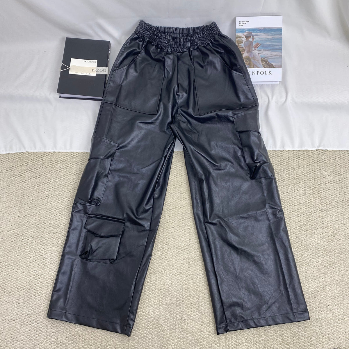 Hip-Hop Punk Leather Pants