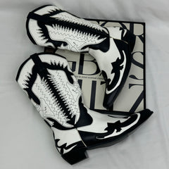 Knight boot pointed toe boots
