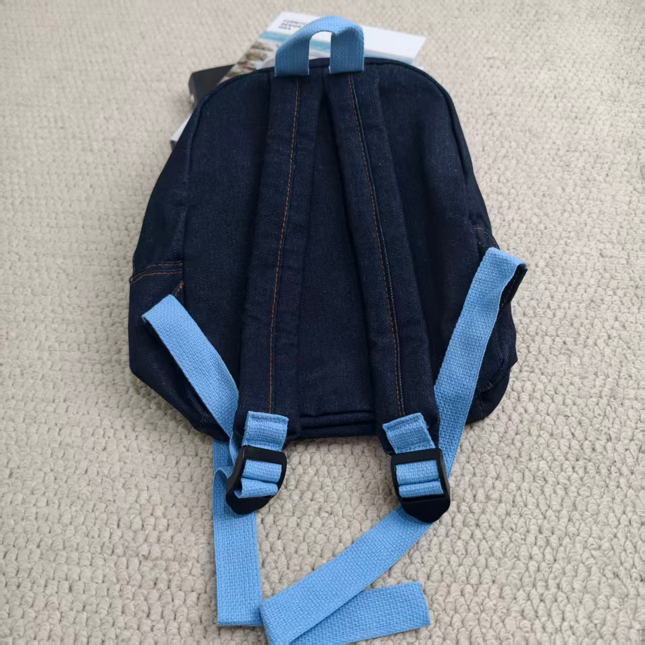 Colorful strap mini crossbody bag