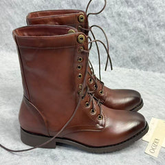 Retro Martin boots - reversible short boots