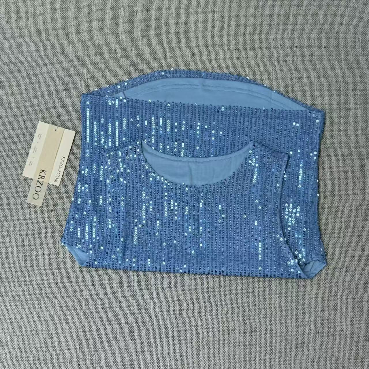 Shenxiang sequined vest
