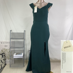 An elegant and flowing party dress
