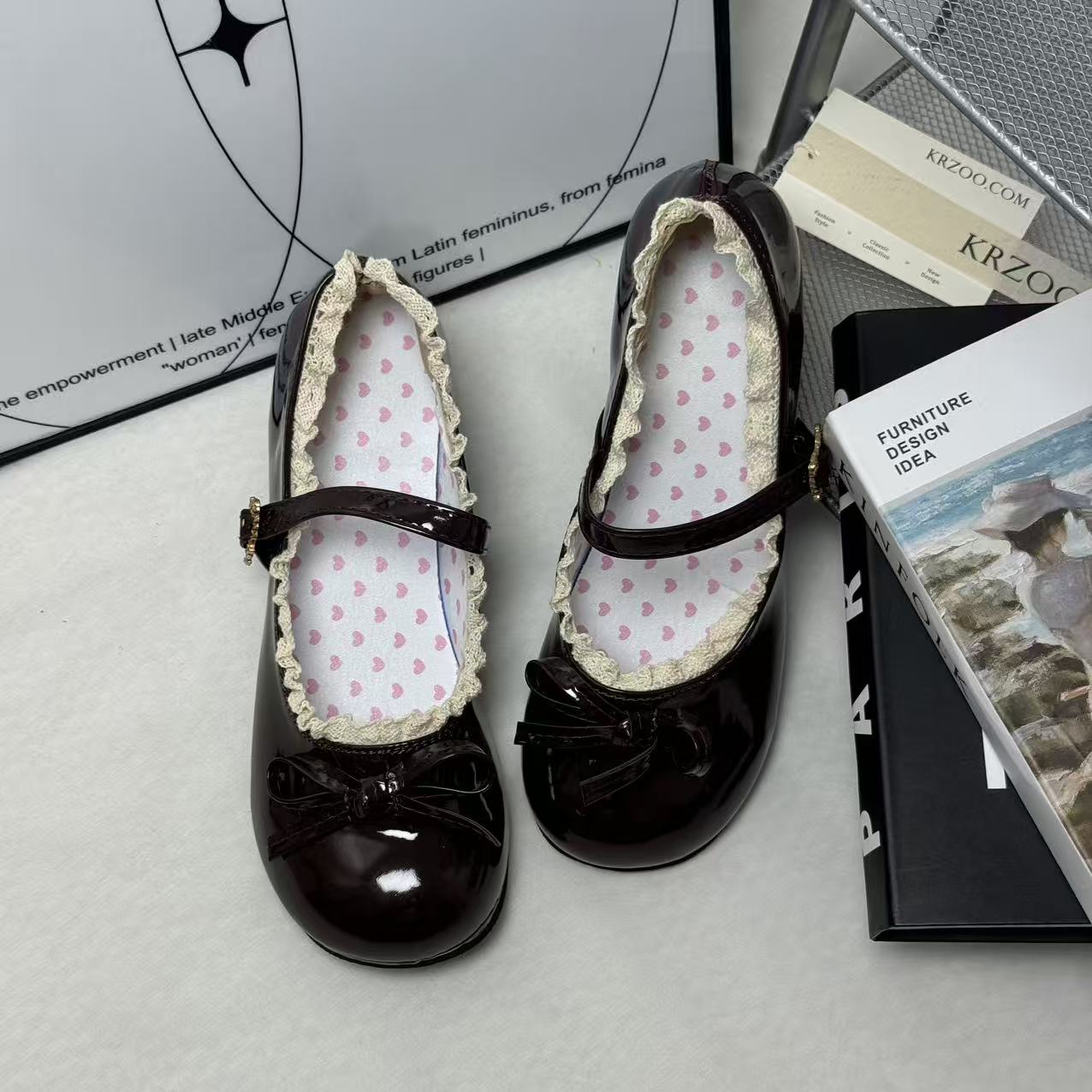 Versatile low-cut bow shoes
