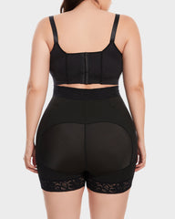 Boned Sculpt High Waist Shorts