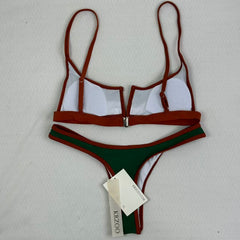 Color-matched separate swimming suit