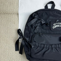 Compact pleated backpack