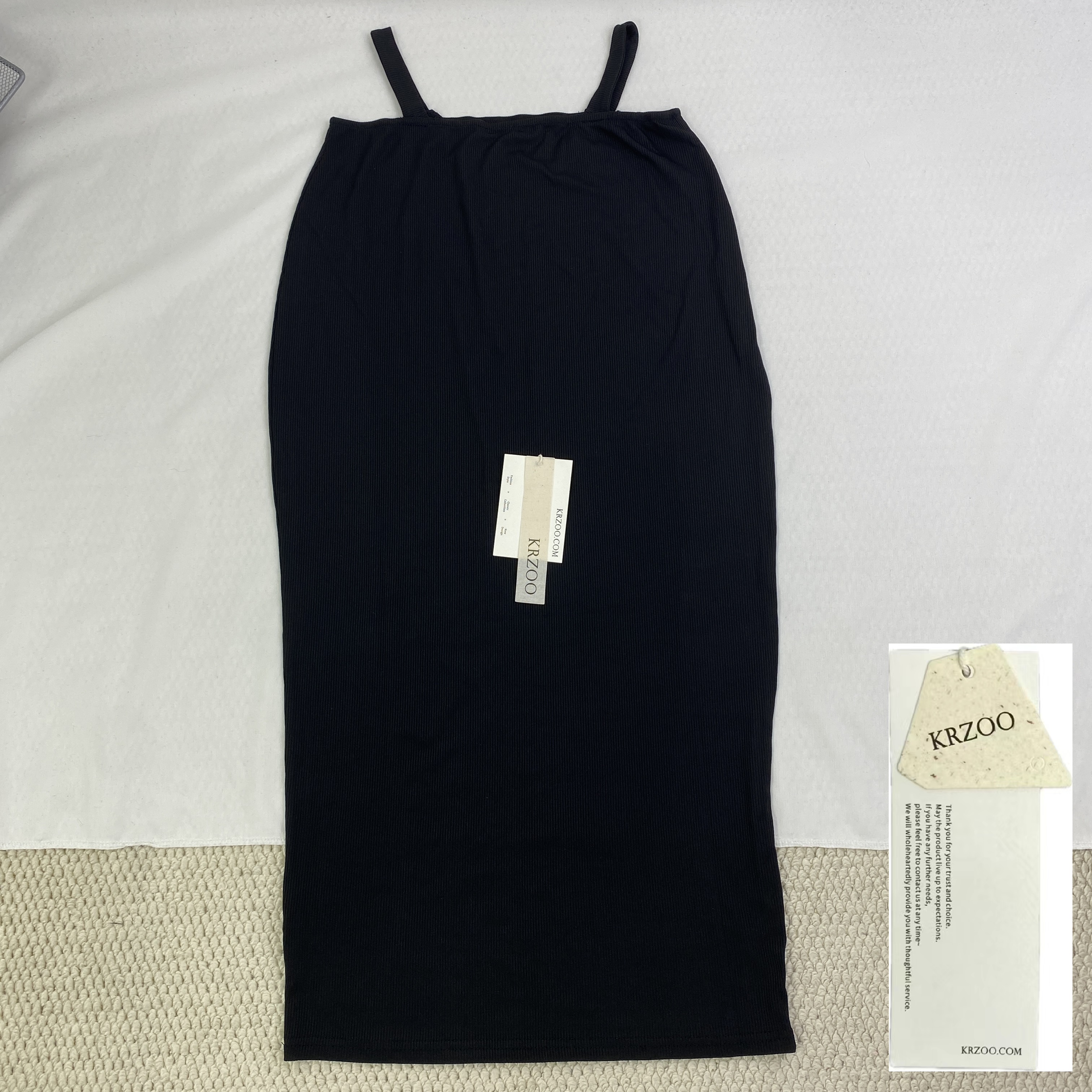 Ribbed short bandeau dress