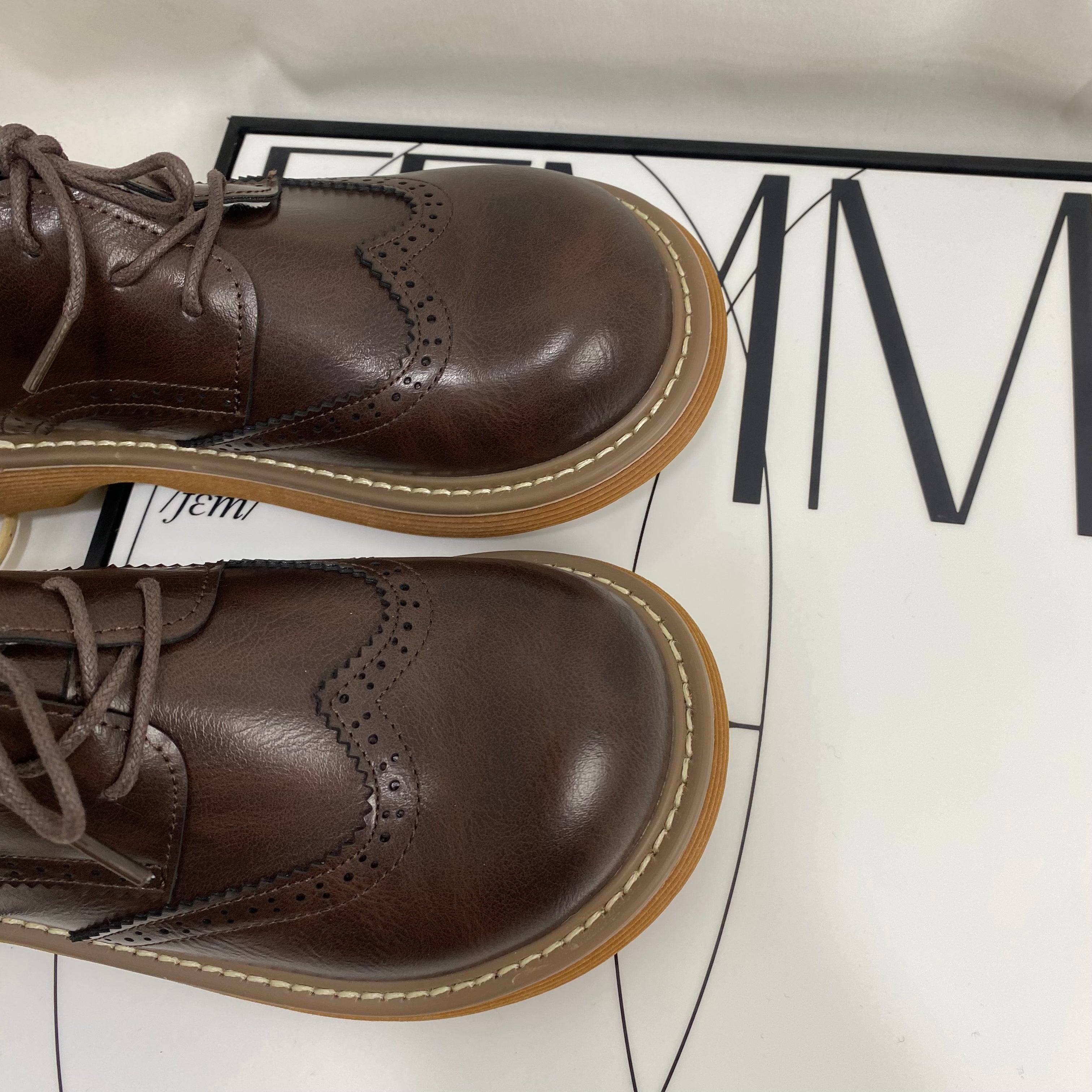 Comfortable Flat Brogues
