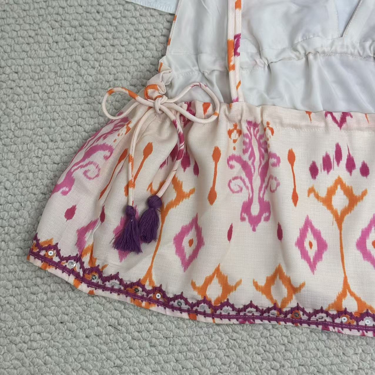 Sequin-Embellished Top
