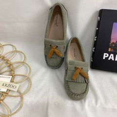 Casual Tassel Flat Loafers
