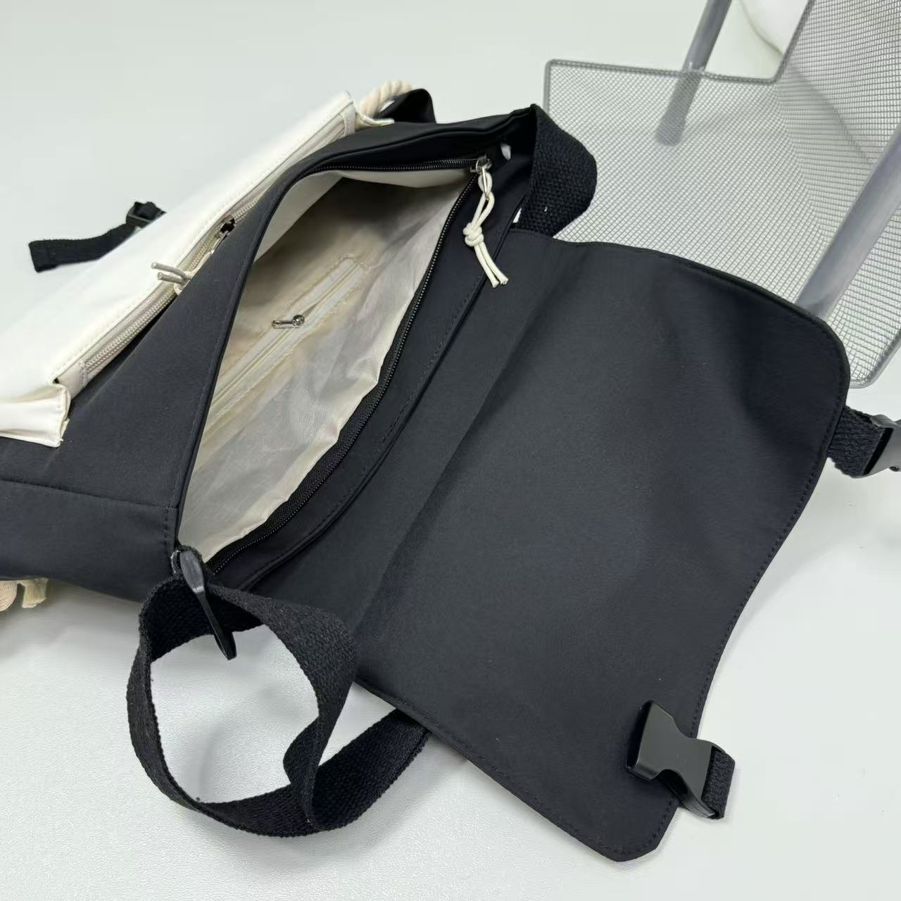 Multi-color diagonal crossbody casual shoulder bag