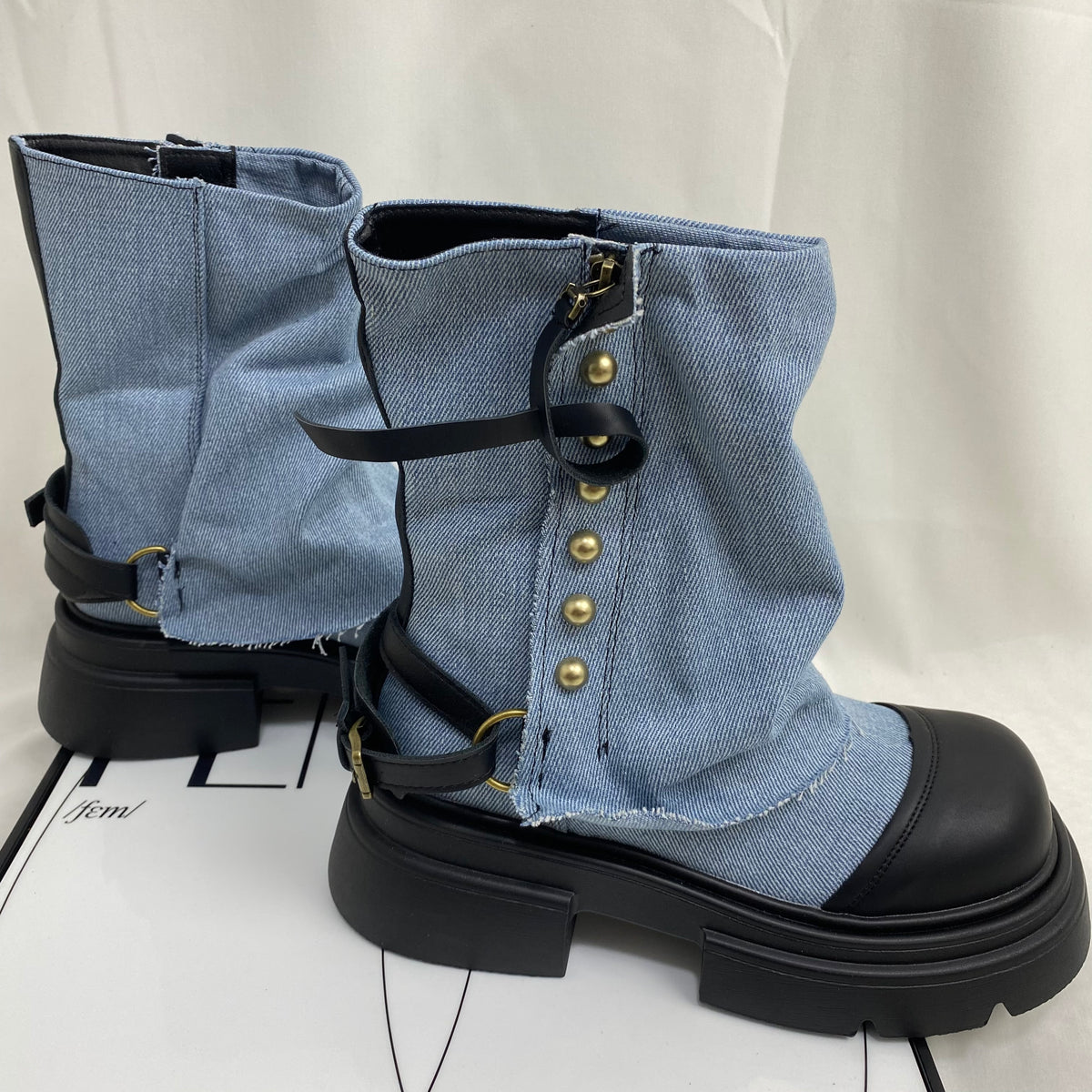 Versatile Platform Martin  Boots