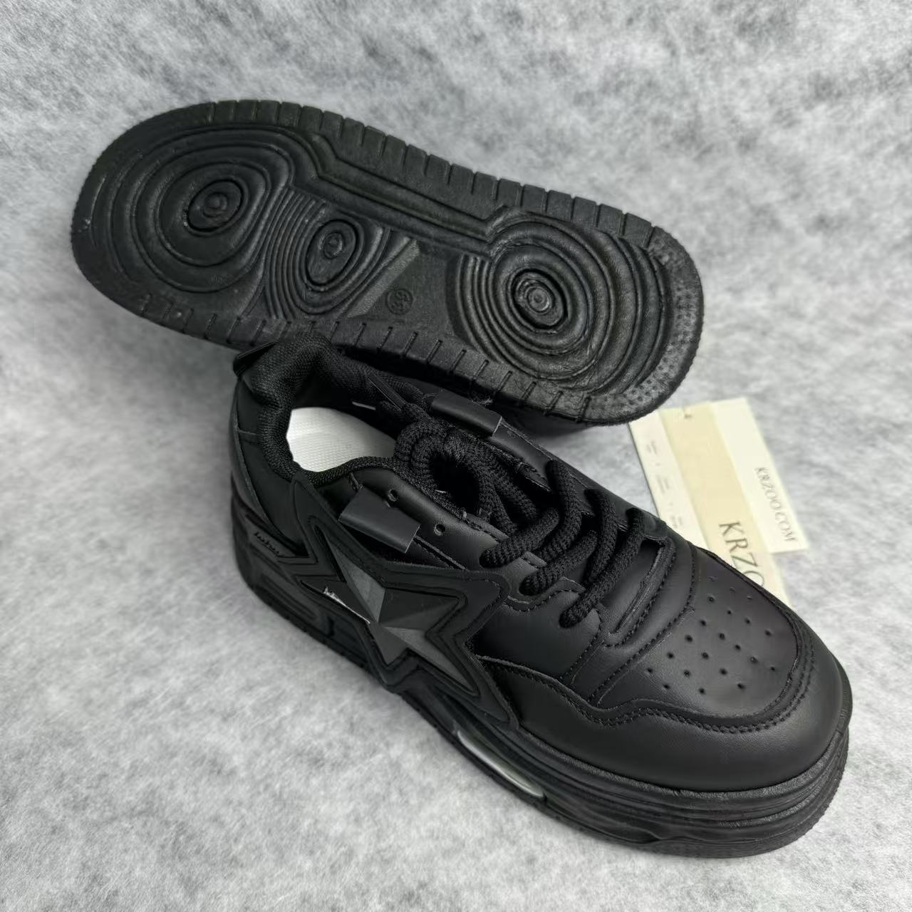 Star system platform wedge heels