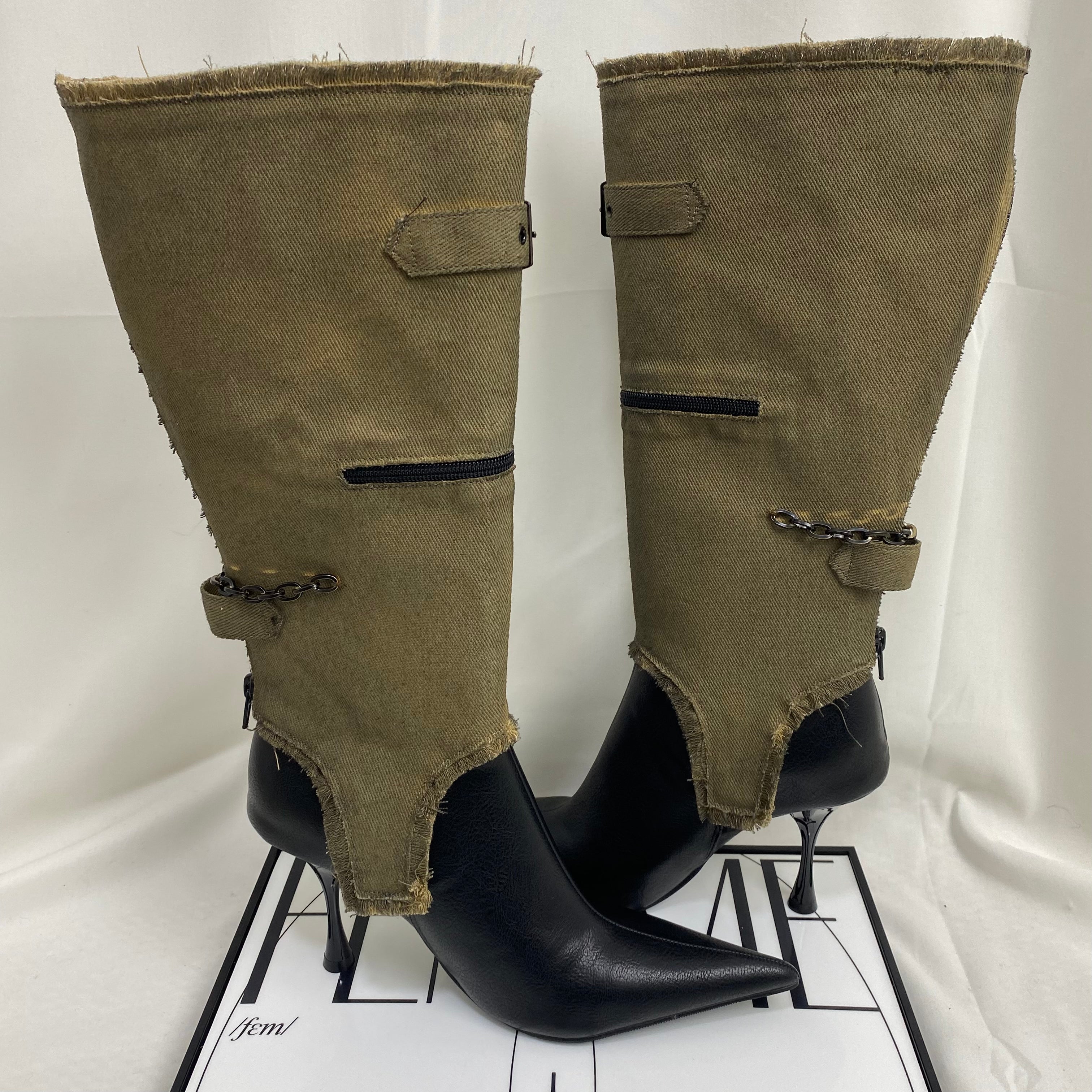 Two-Way Cowboy Western Boots