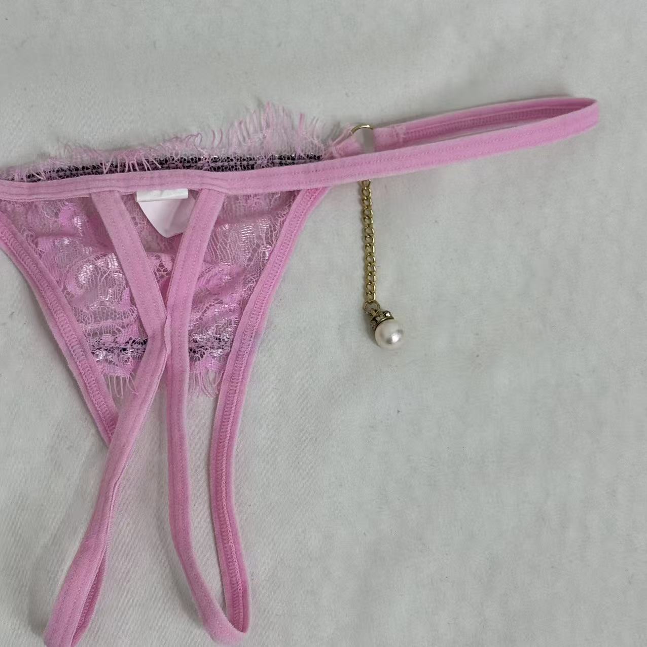 Lace European And American Style Low-Waisted Thongs