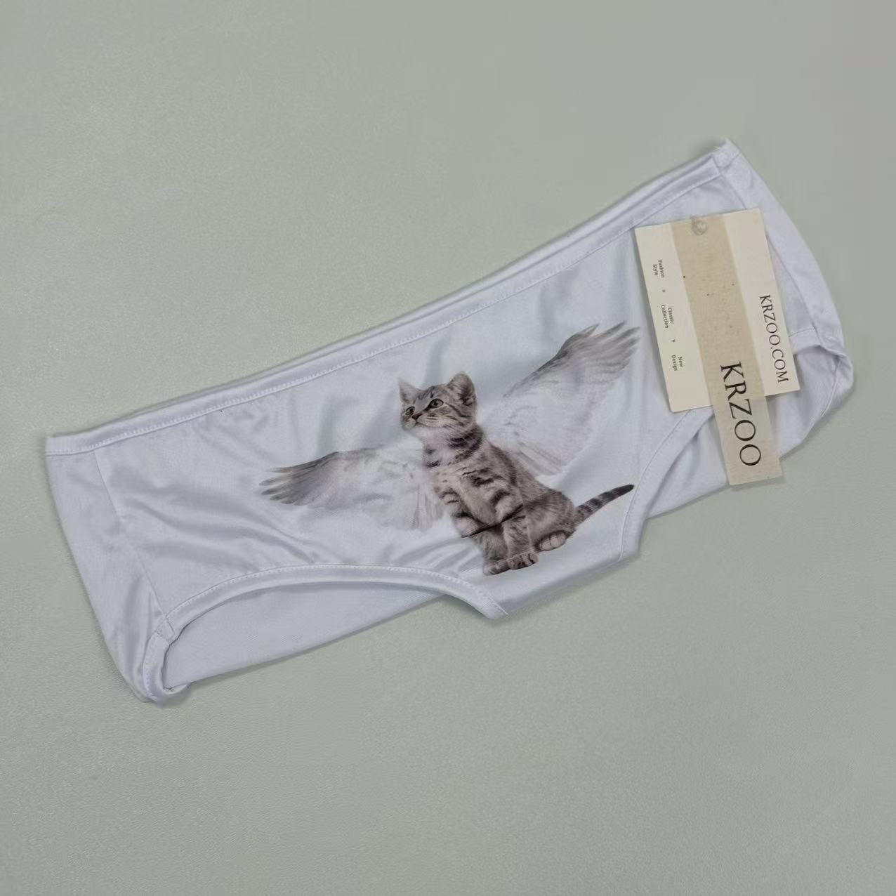 Cartoon-printed quick-drying underwear
