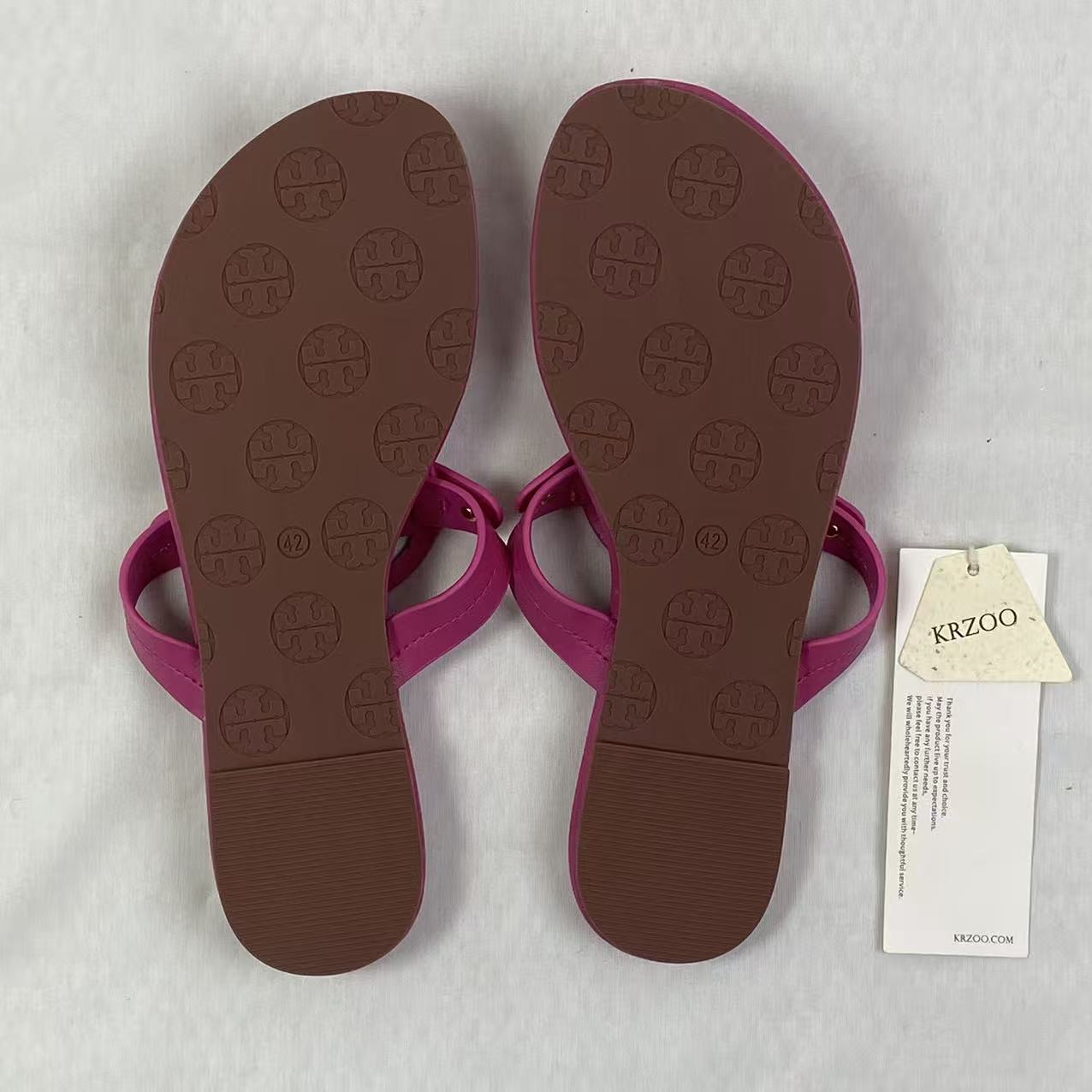 leather slip-on sandals
