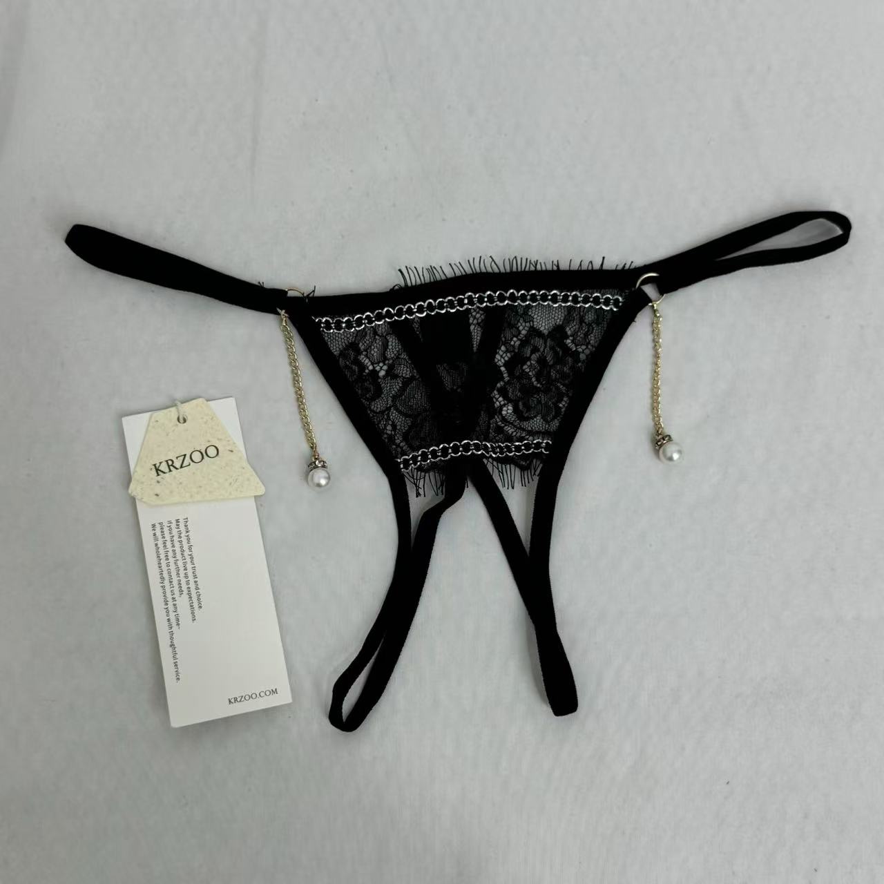 Lace European And American Style Low-Waisted Thongs