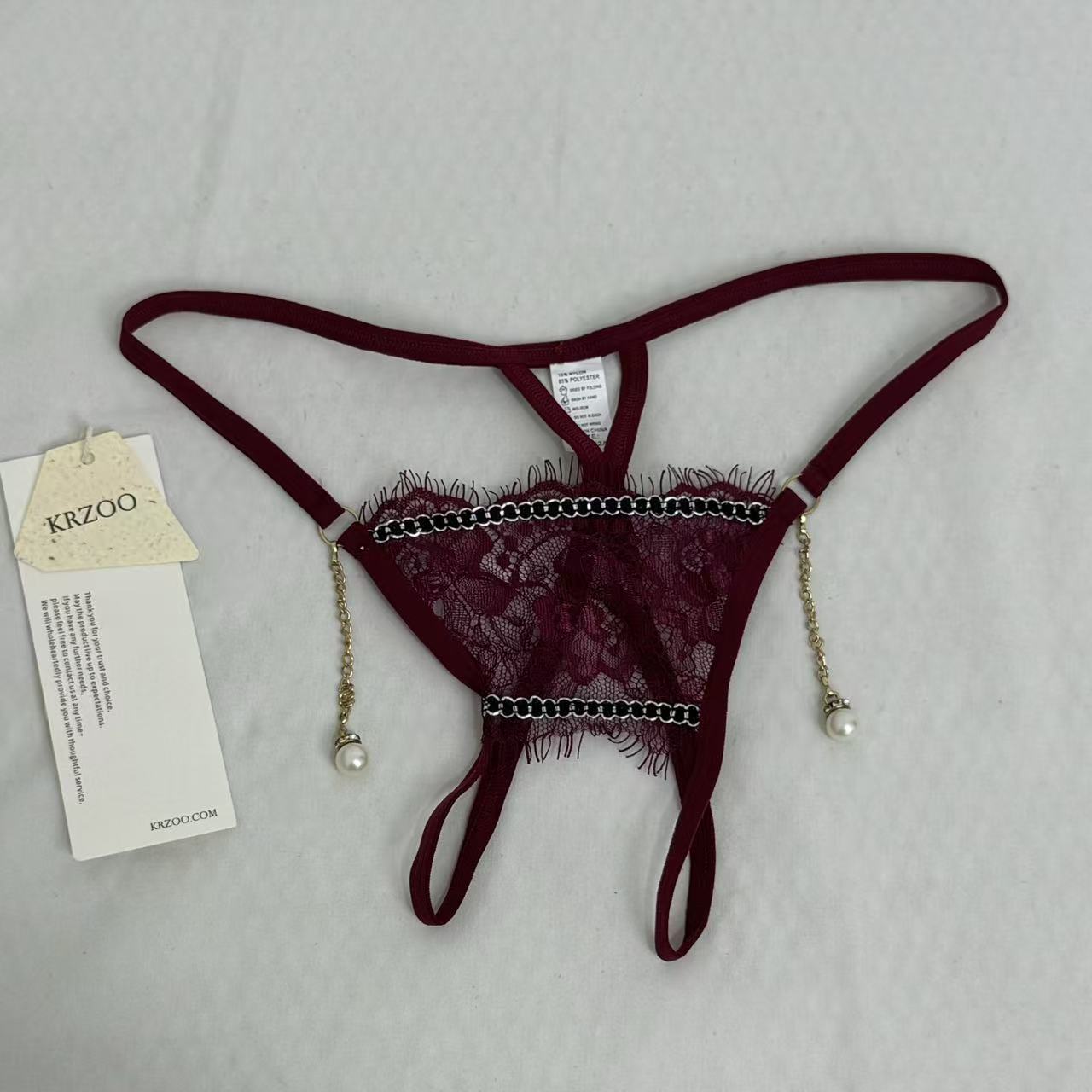 Lace European And American Style Low-Waisted Thongs