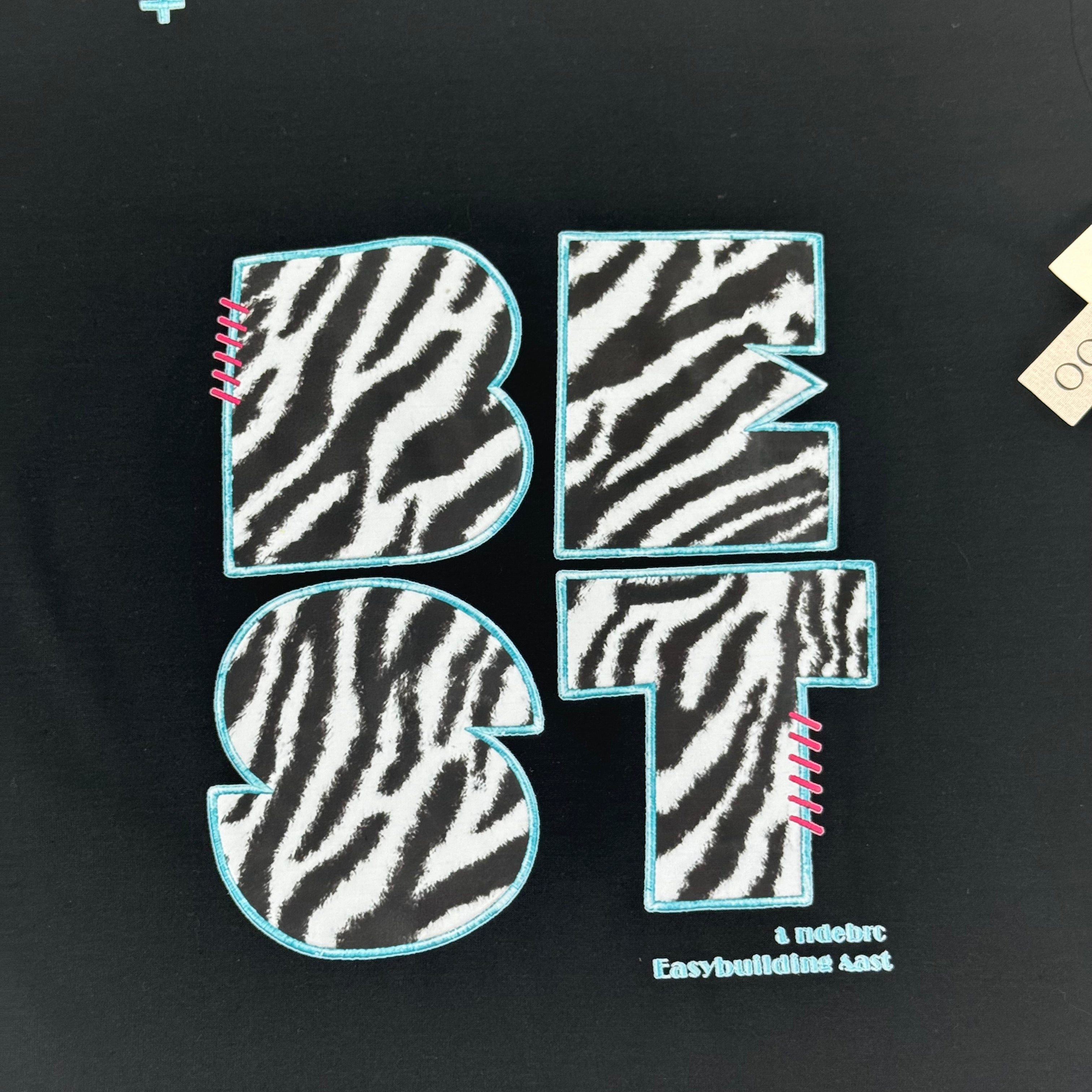 Cotton printed short-sleeved T-shirt