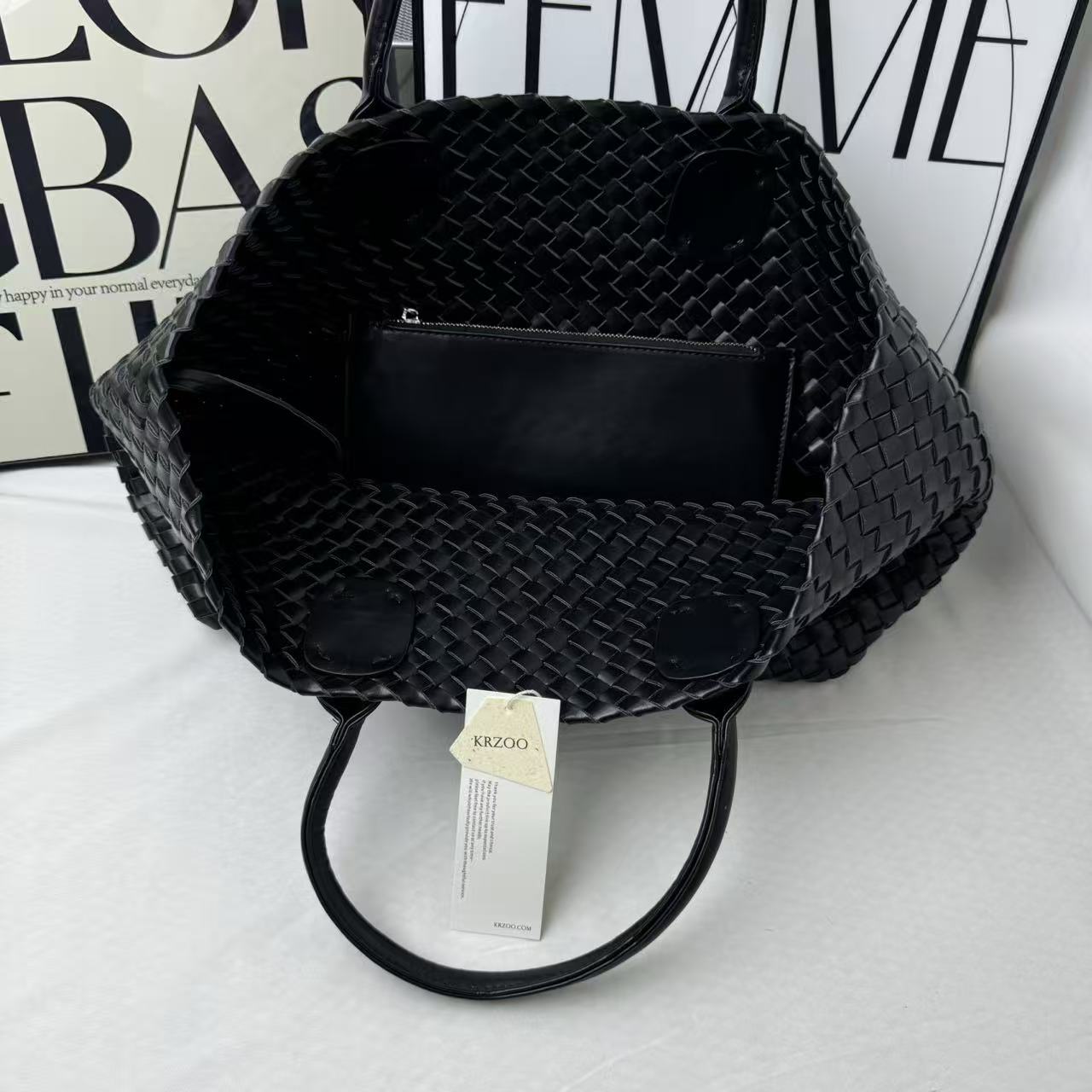 Woven Tote Bag Large Capacity