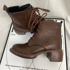 Platform French Retro Martin Boots