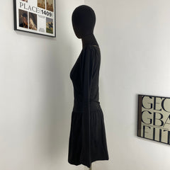 Backless V-neck Dress