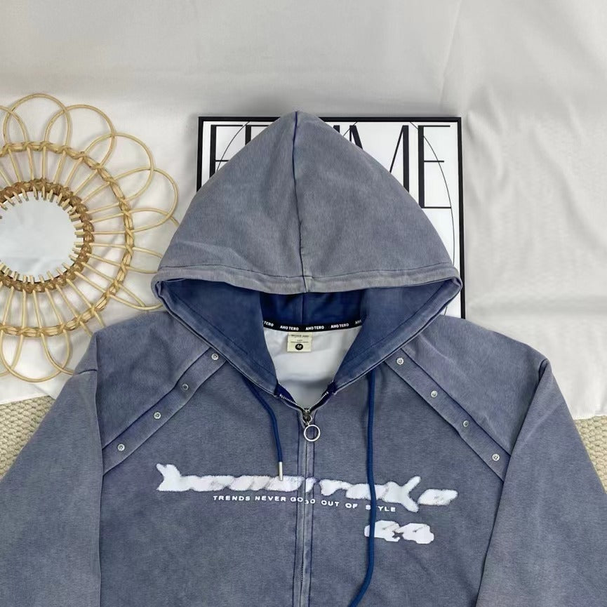 High Street Patchwork Sweatshirt