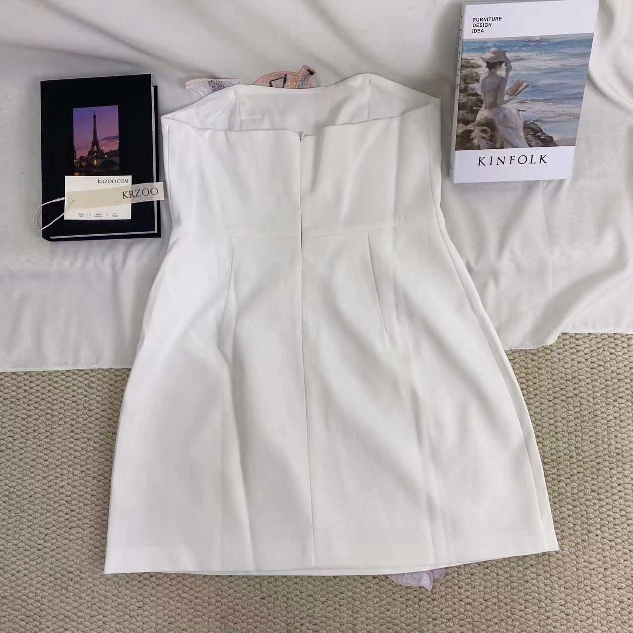 3D Floral A-Line Dress