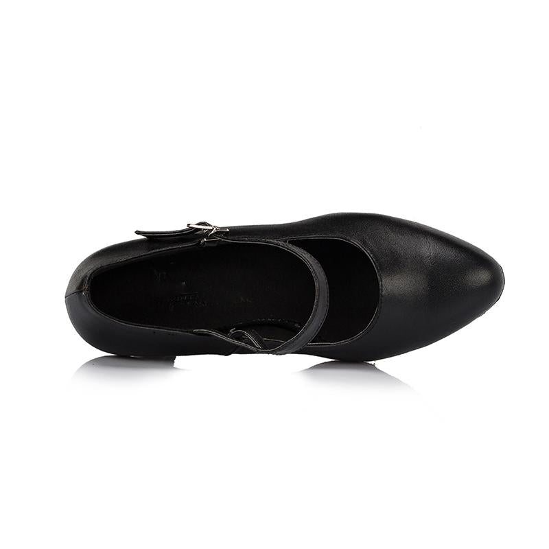 Women's Leatherette Customized Heel Ballroom Dance Shoes Character Shoes