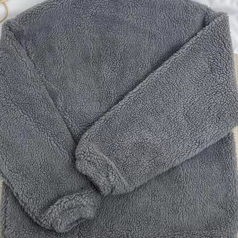 Loose Fleece Cotton Jacket