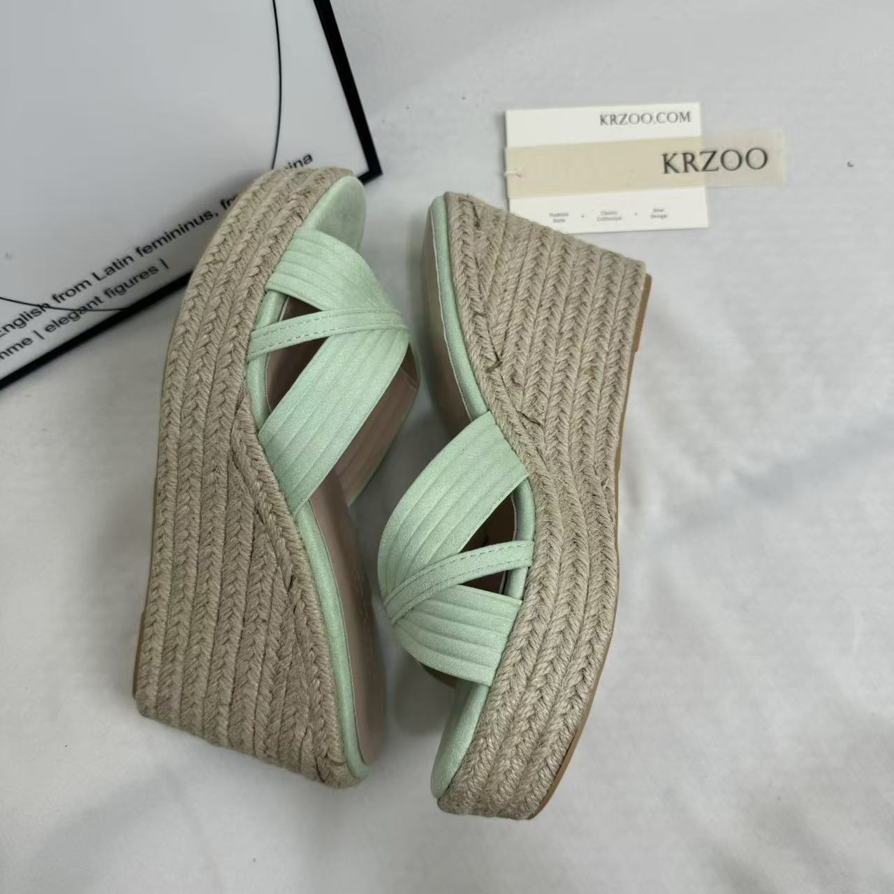 Platform Peep-Toe Sandals