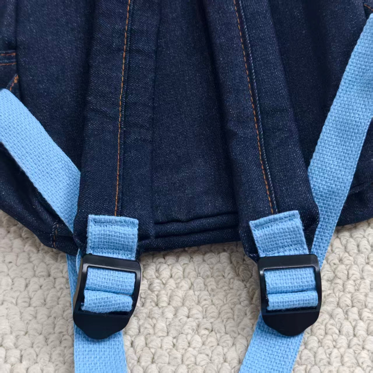 Colorful strap mini crossbody bag
