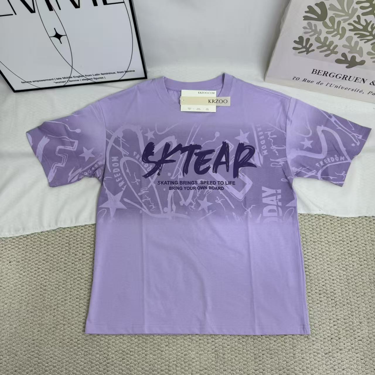 Loose-fit Casual Short-sleeve Top