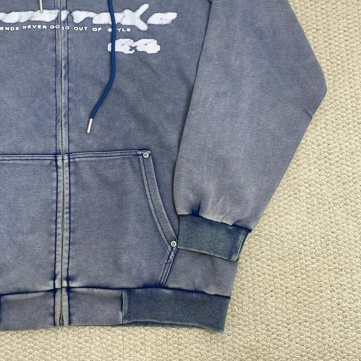 High Street Patchwork Sweatshirt