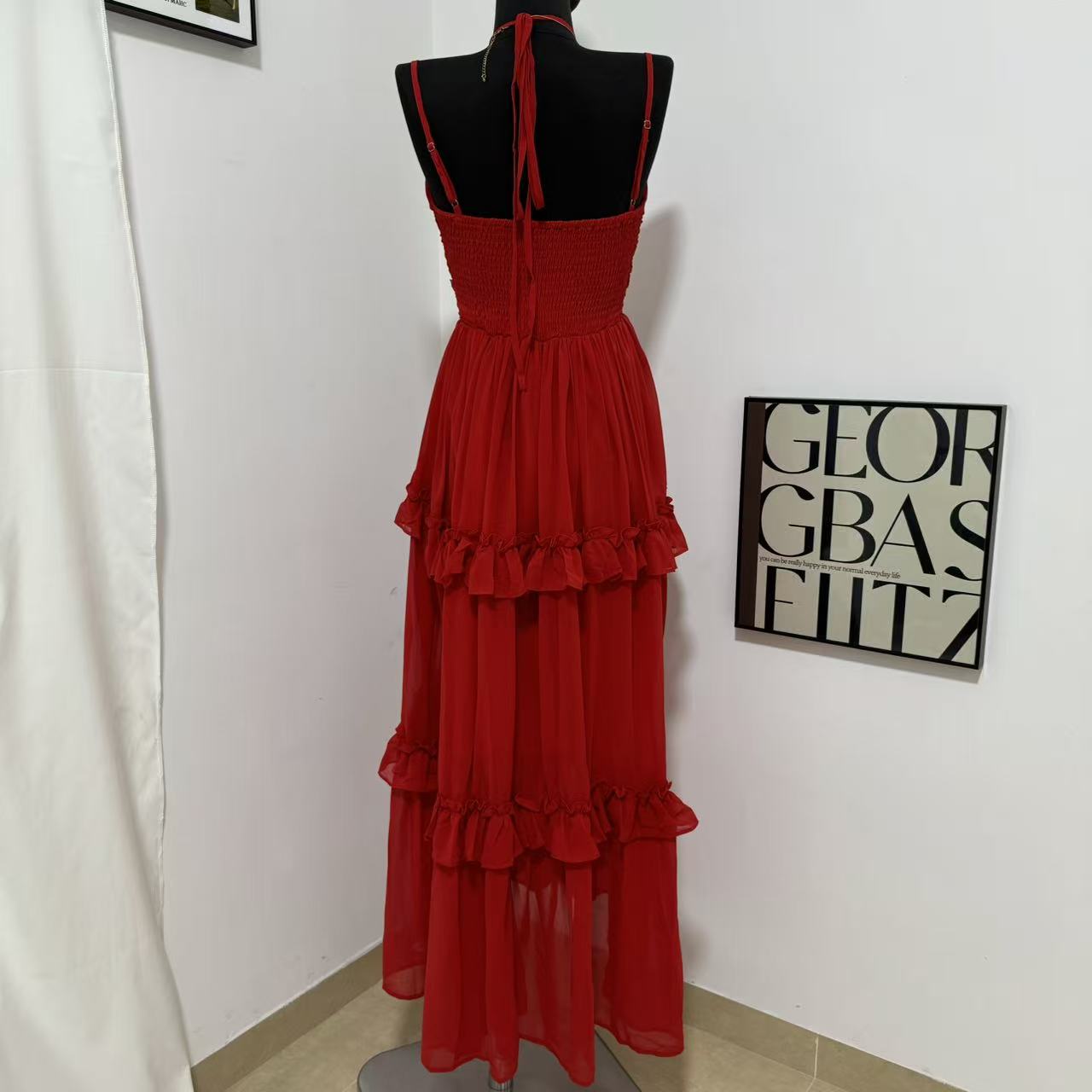 Unique and Beautiful Dopamine Dress