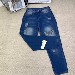 Hole-up skinny jeans