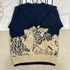 Snow Mountain Crew Neck Sweater