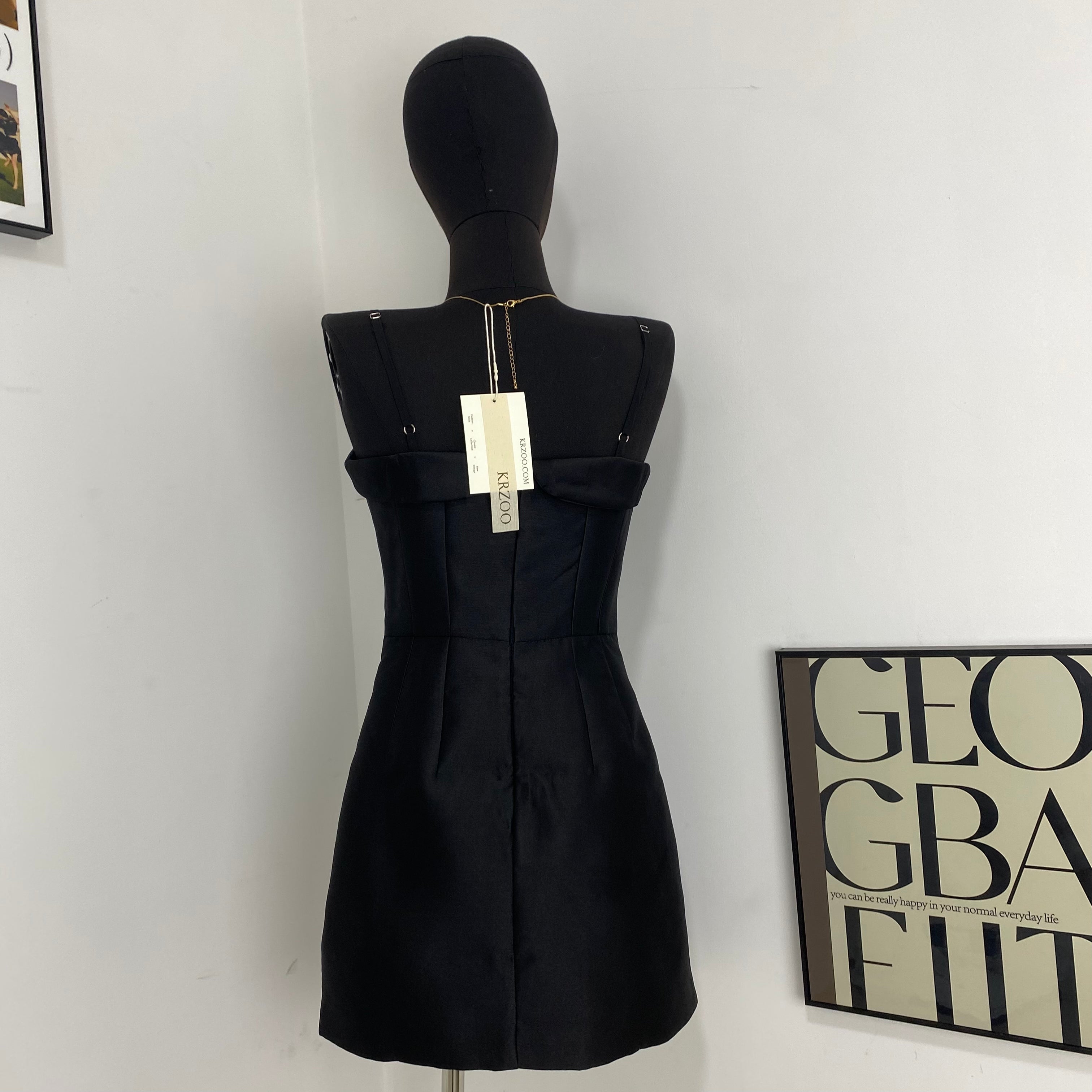 Bow-Tie Strap Dress