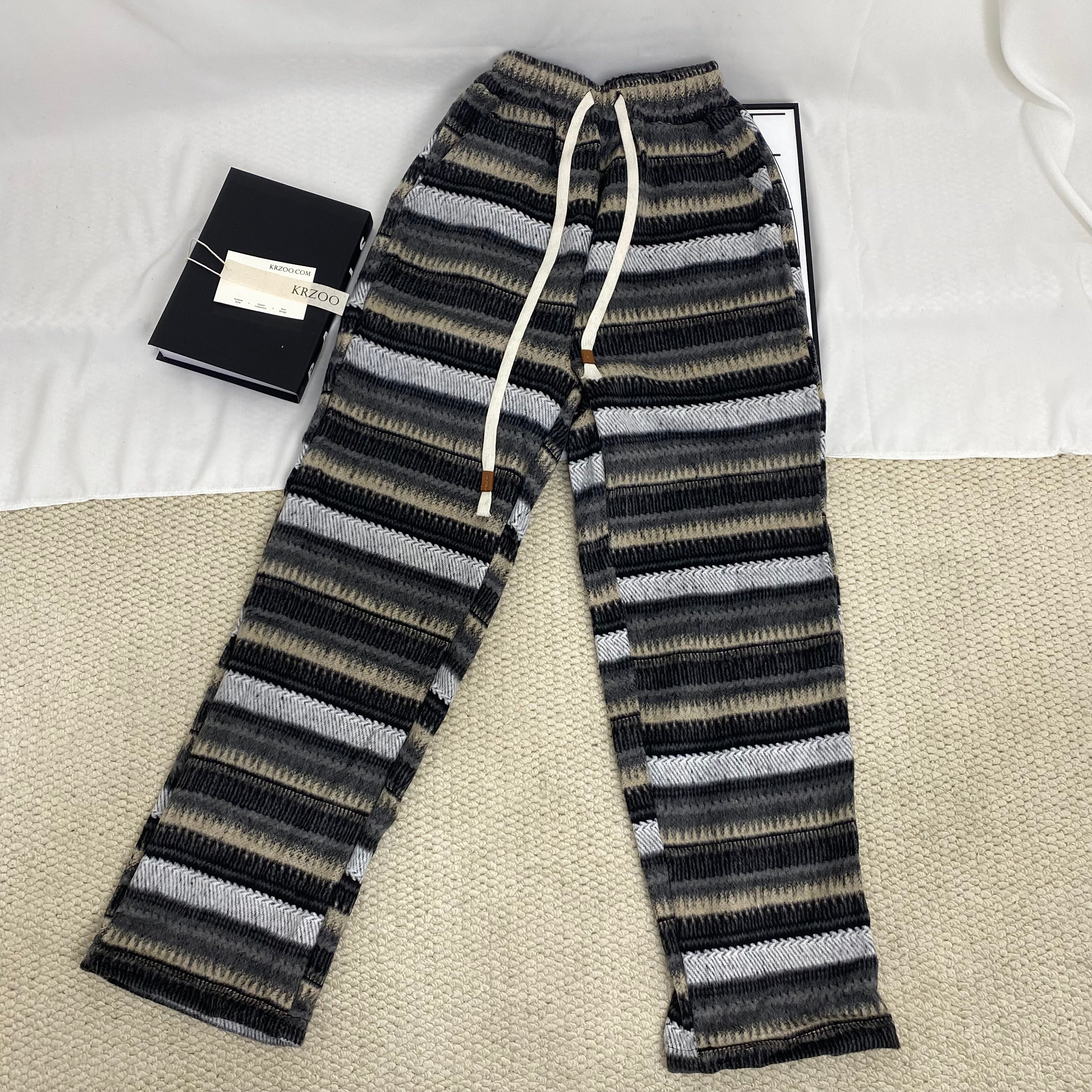 Striped Casual Pants