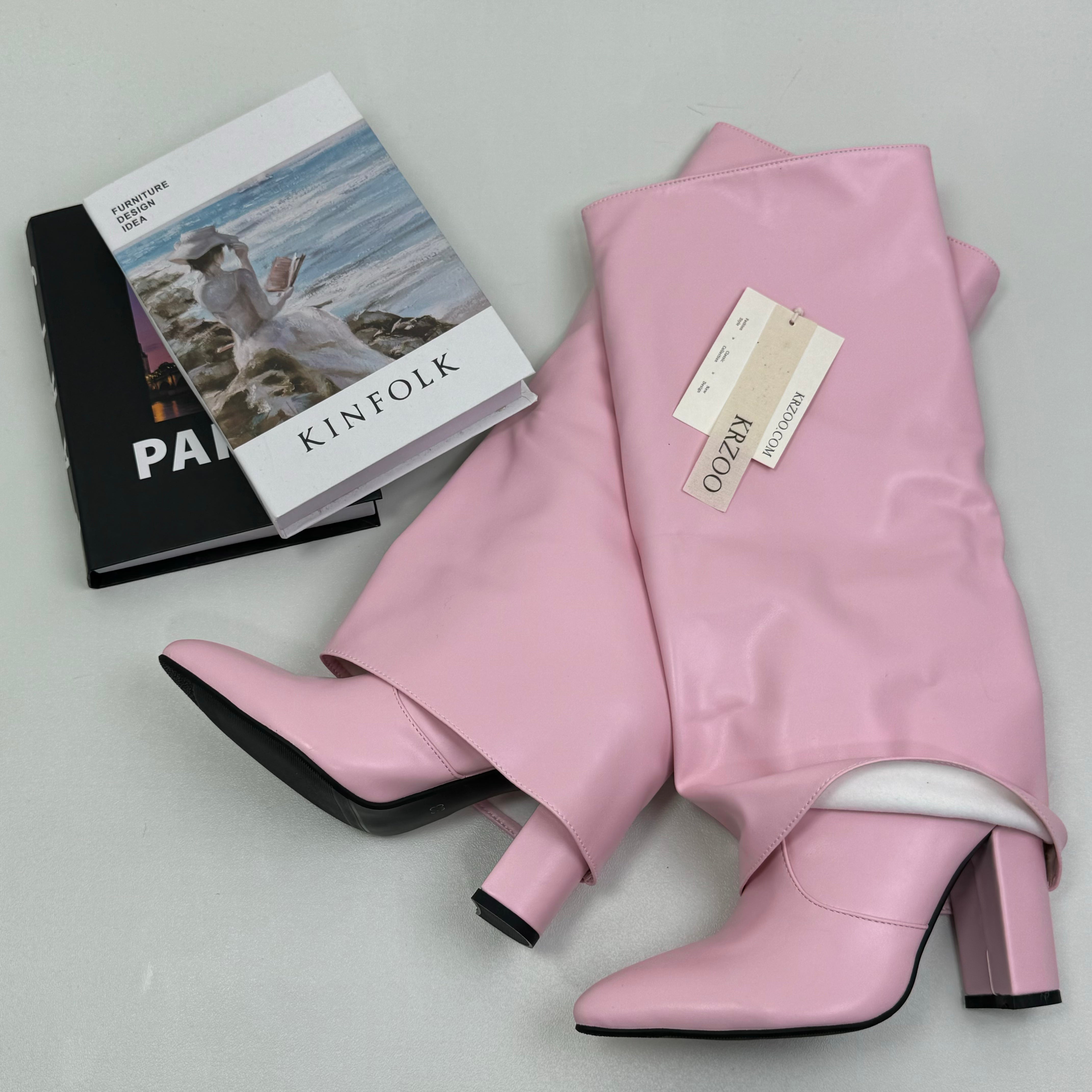 Calf-length boots and knee-high boots
