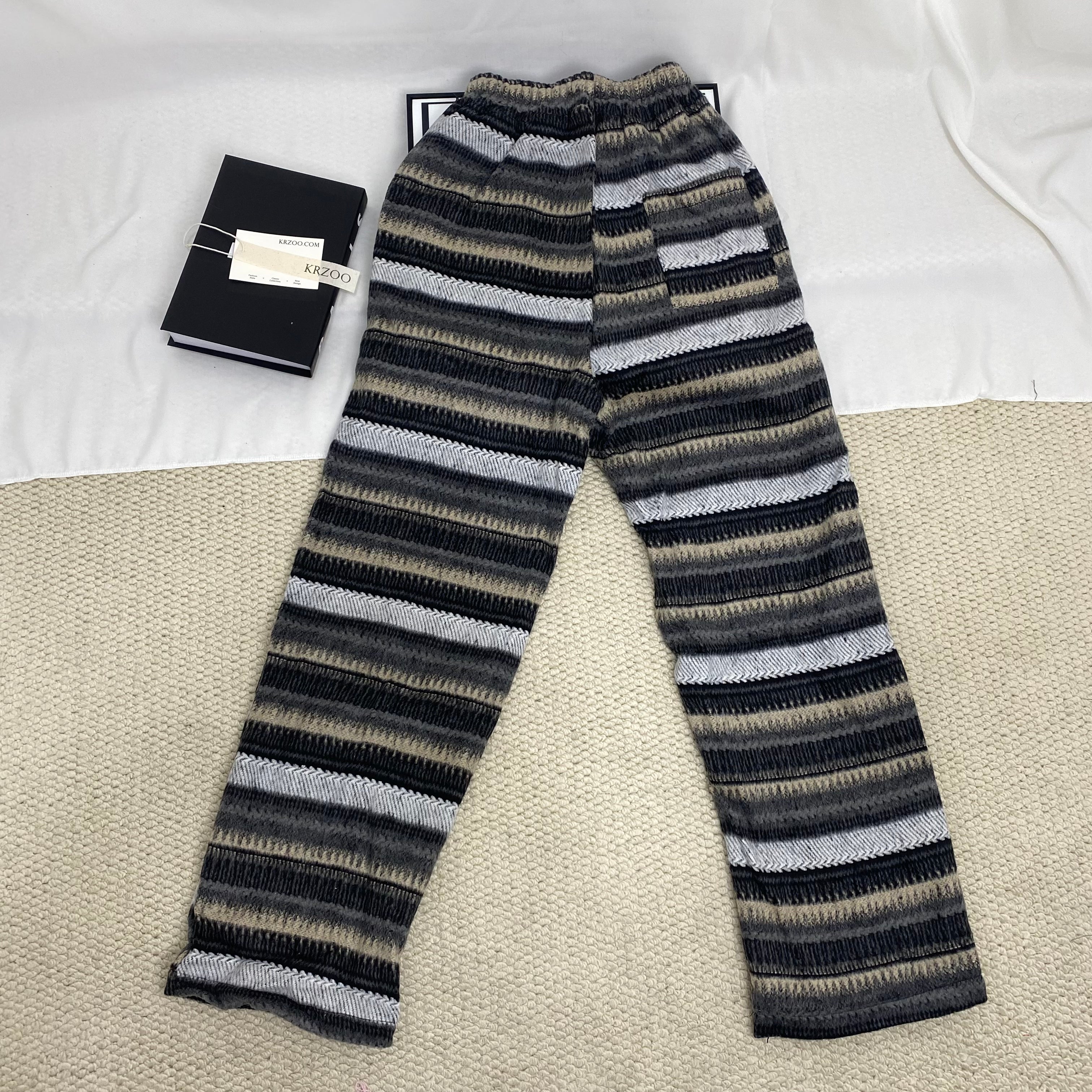 Striped Casual Pants