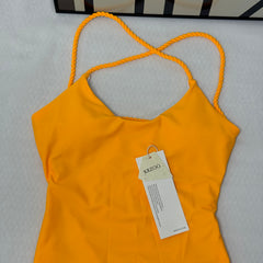 One-piece triangle topless bikini