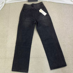 High street washed and distressed heavyweight