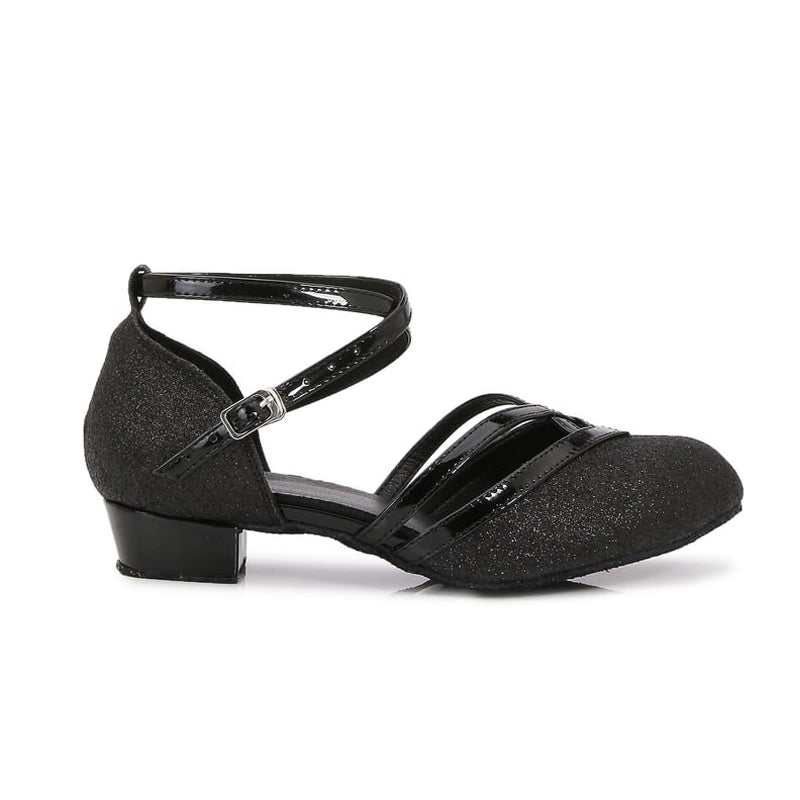Women's Suede 2cm/3.5cm Heels Ballroom Dance Shoes Swing Dance Shoes