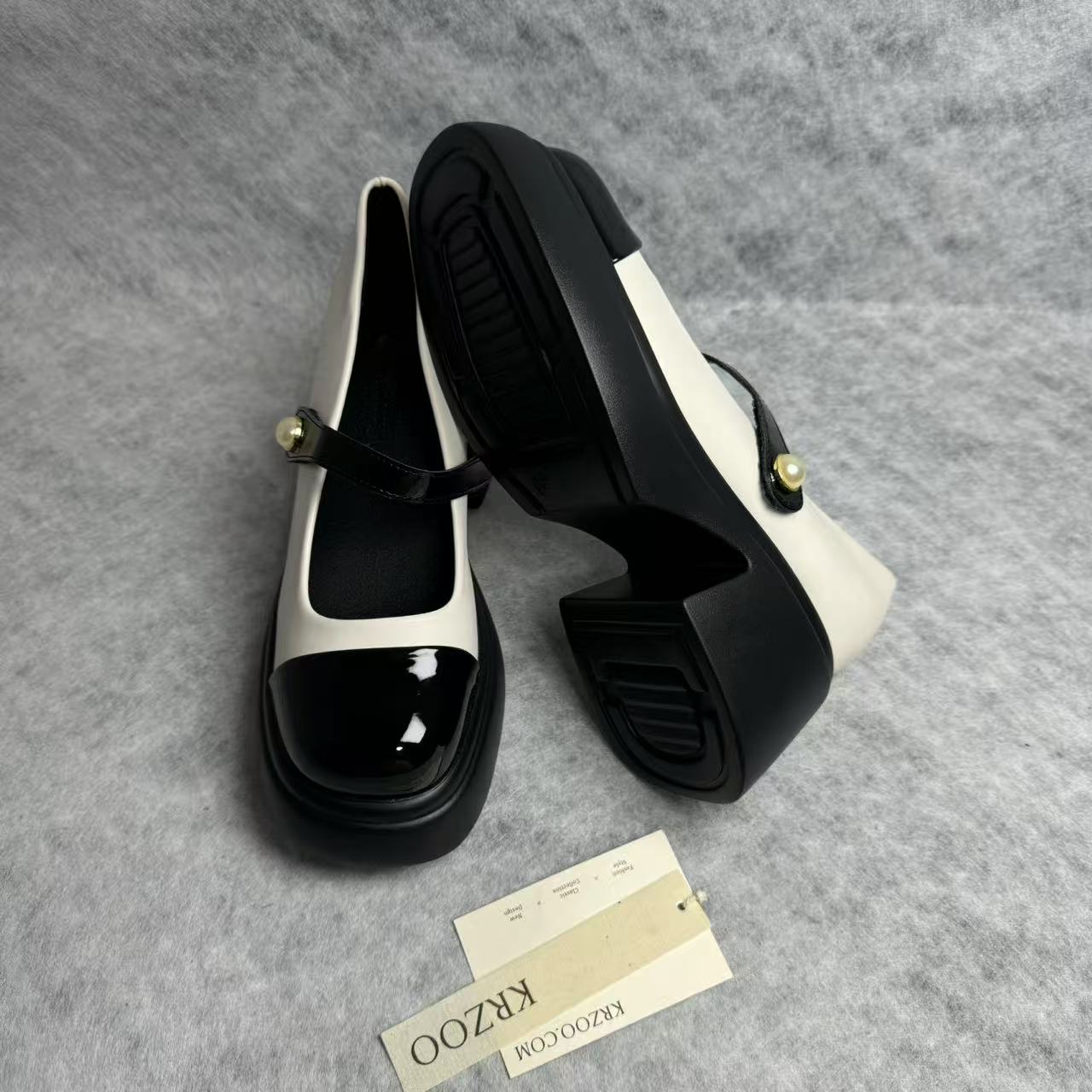 Colored Mary Jane High Heel Shoes