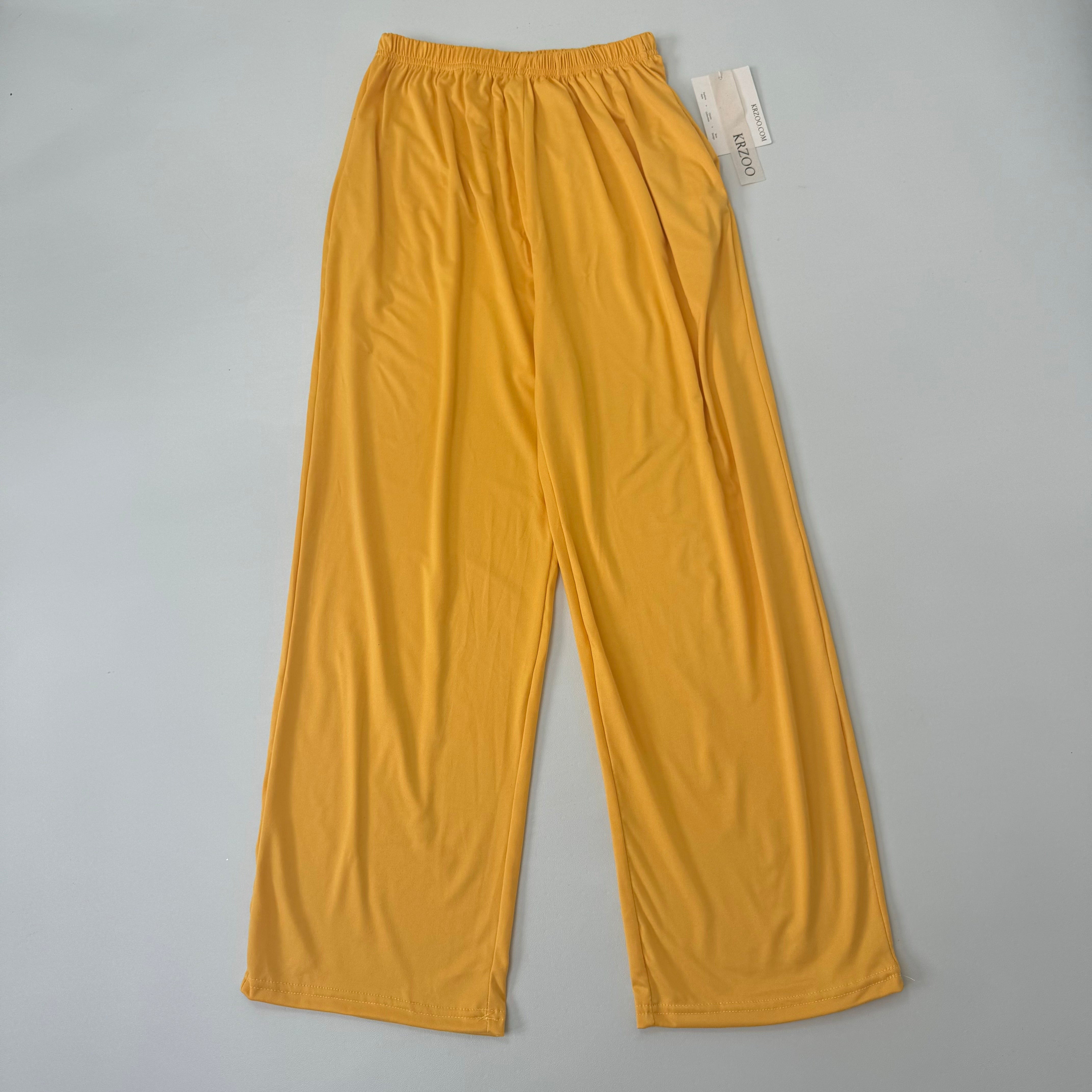 Pure cotton home pants are loose-fitting